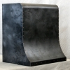 Stove hood in steel by Archive Designs